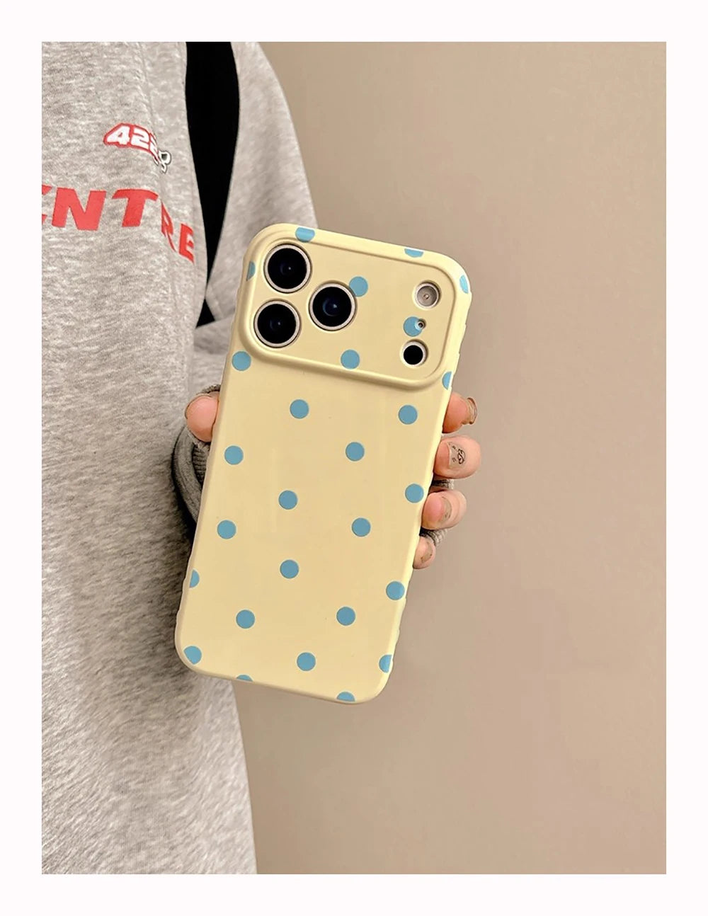 Lovely Polka Dot Cute Soft Phone Case for IPhone Phone Protective Back Cover Case